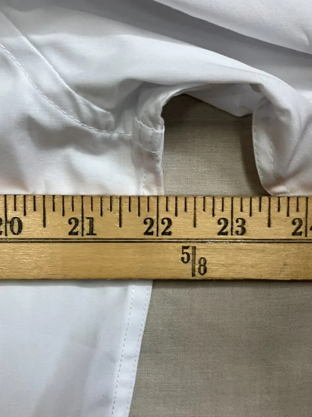 NWT Nobleson Dress Shirt Men's Size 15-15.5 32/33 White Classic Fit Button Down